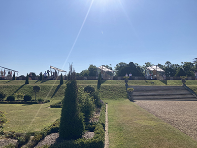 The Artist Pods at Hampton Court Palace - Sky Arts Landscape Artist of the Year
